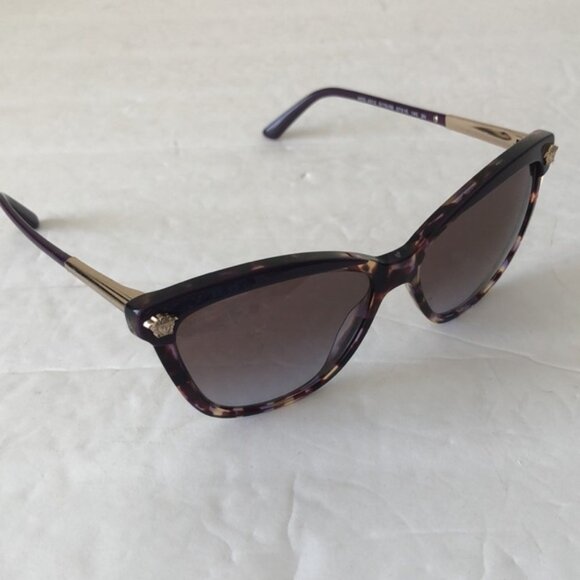 Versace VE 4313 Sunglasses 517968 Eggplant Violet Havana/ Violent Gradient Brown main image 10